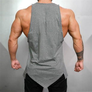 Men's O-Neck Sleeveless Quick Dry Compression Gym Wear Shirt