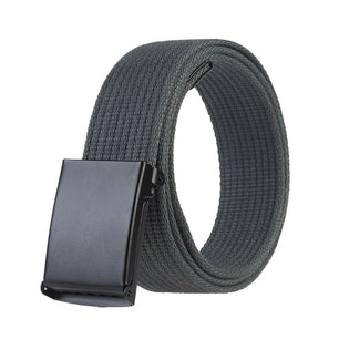 Men's Canvas Outdoor Tactical Metal Buckle Military Strap Belts