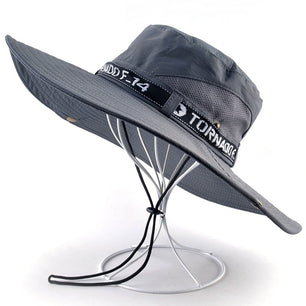 Women's Polyester Sun Protection Casual Wear Brim Solid Hat