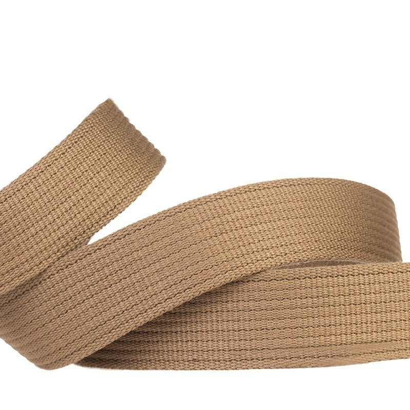 Men's Canvas Metal Buckle Military Waistband Casual Strap Belt