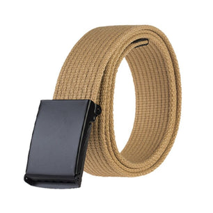 Men's Canvas Outdoor Tactical Metal Buckle Military Strap Belts