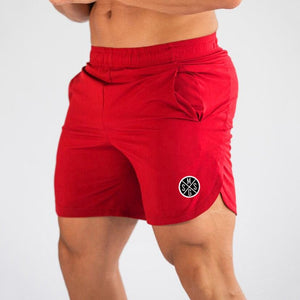 Men's Polyester Quick Dry Fitness Sportswear Trendy Gym Shorts