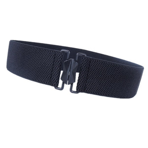 Women's Cotton Buckle Stretch Wide Waist Cummerbund Belts