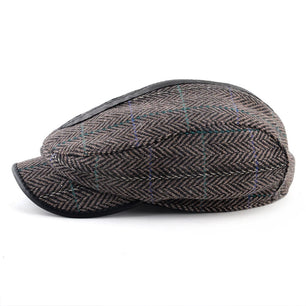 Men's Wool Knitted Pattern Casual Wear Flat Winter Warm Cap