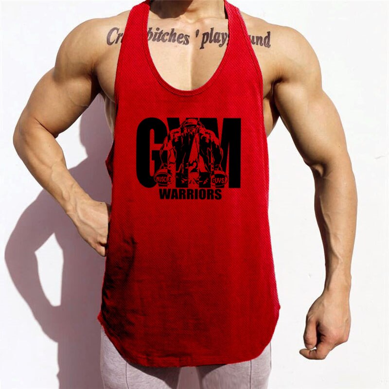 Men's O-Neck Sleeveless Quick Dry Compression Gym Wear Shirt