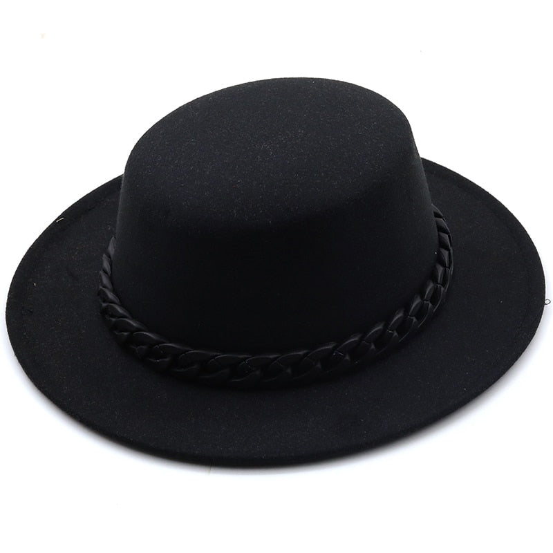 Women's Wool Formal Wear Floppy Wedding Elegant Trendy Hats