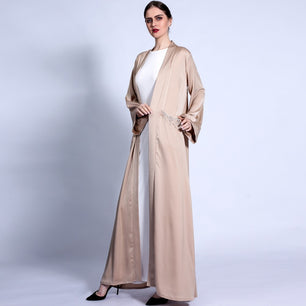 Women's Arabian Polyester Full Sleeves Elegant Casual Abaya