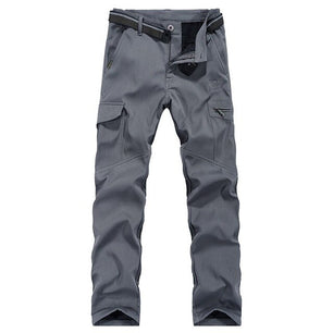 Men's Polyester Mid Waist Thin Breathable Casual Wear Pants