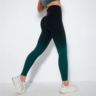 Women's Spandex Elastic Waist Sport Wear Gym Wear Yoga Leggings