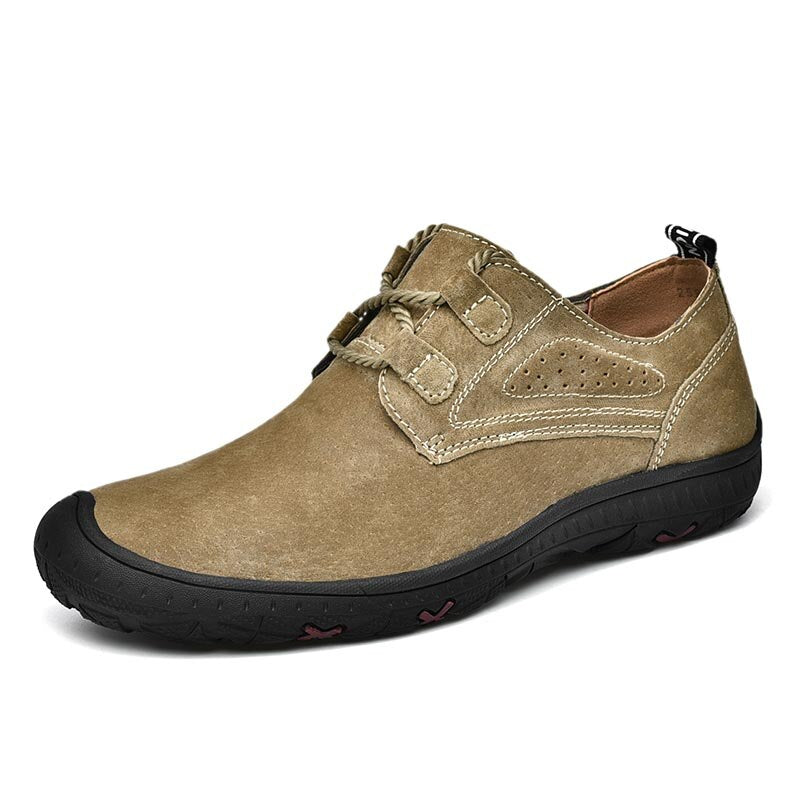 Men's PU Leather Slip-On Closure Plain Pattern Comfort Shoes