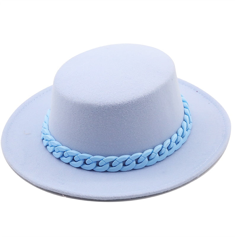 Women's Wool Formal Wear Floppy Wedding Elegant Trendy Hats