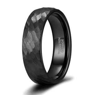 Men's Metal Tungsten Round Shaped Fitness Tracker Wedding Ring