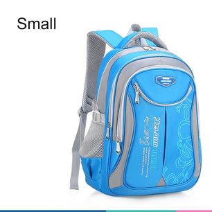 Kid's Polyester Printed Pattern Zipper Closure Elegant Backpack