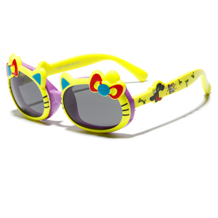 Kid's Polycarbonate Acetate Flip Up Flexible Shades Sunglasses