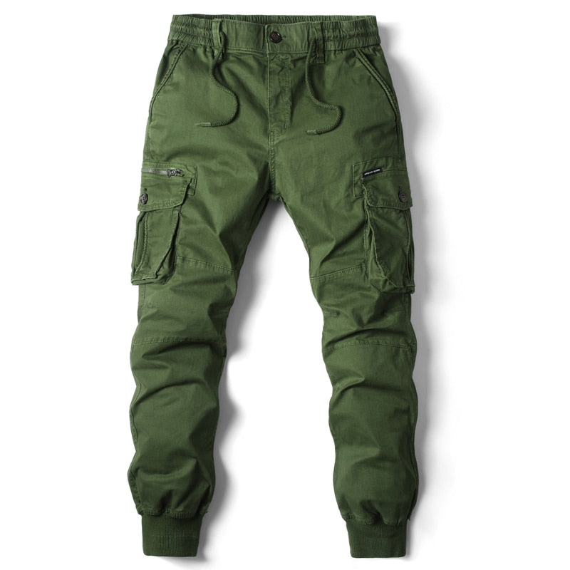 Men's Polyester Full Length Zipper Fly Closure Tracksuit Trousers