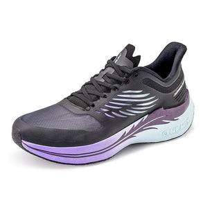 Men's Round Toe Polyester Lace-up Outdoor Jogging Sports Shoes