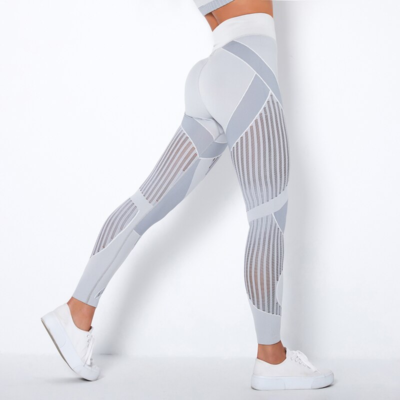 Women's Spandex High Elastic Waist Workout Fitness Yoga Legging