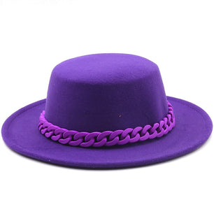 Women's Wool Formal Wear Floppy Wedding Elegant Trendy Hats