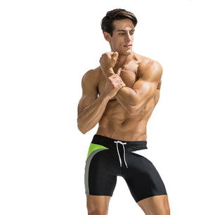 Men's Polyester Quick-Dry Breathable Swimwear Beach Casual Shorts