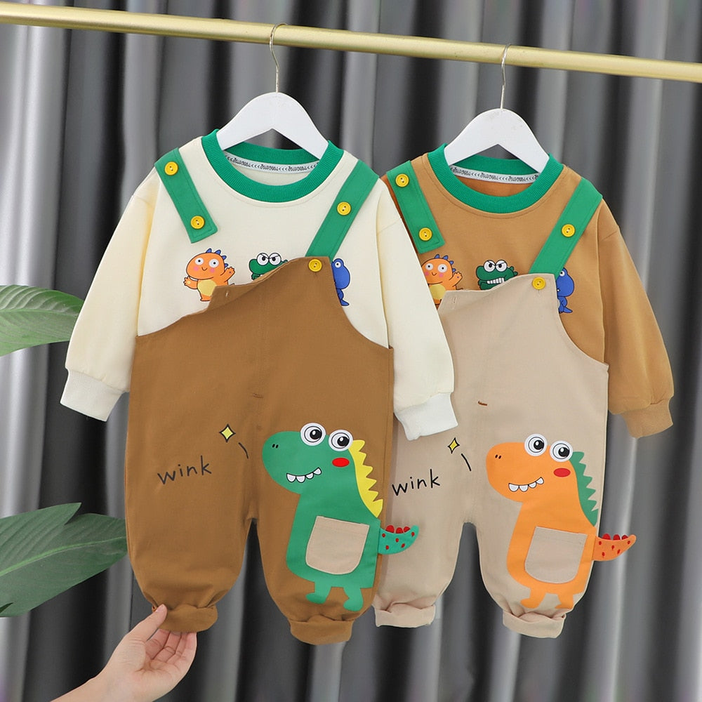 Kid's Cotton O-Neck Full Sleeves Pullover Closure Tracksuits