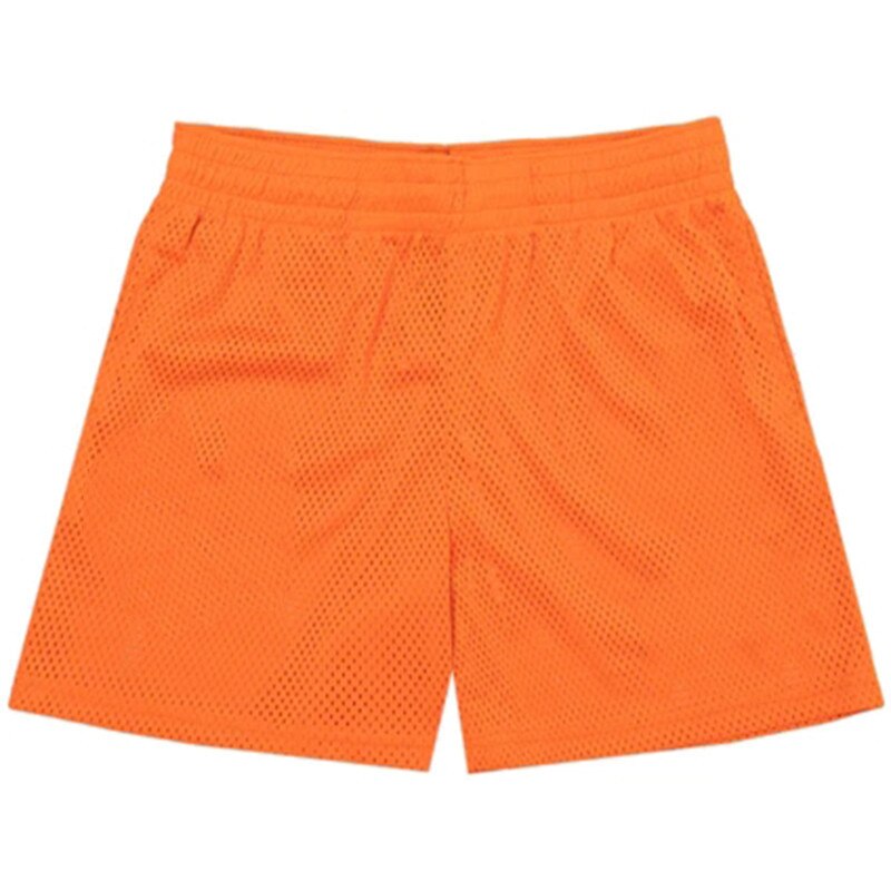 Men's Polyester Quick-Dry Solid Pattern Running Sport Shorts