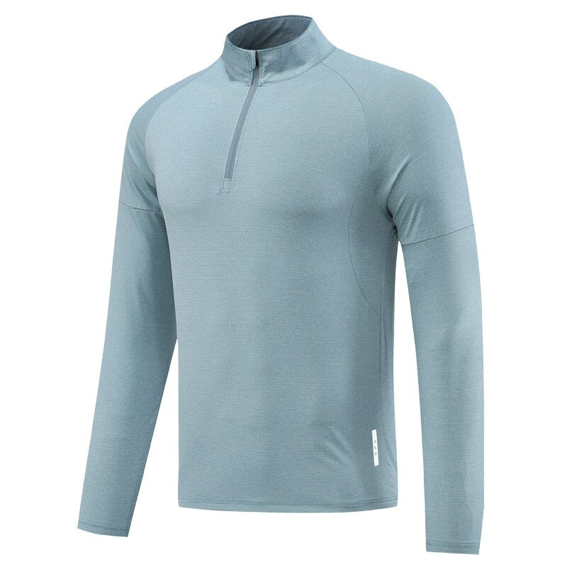 Men's Polyester Full Sleeve Compression Quick Dry Sports Shirt