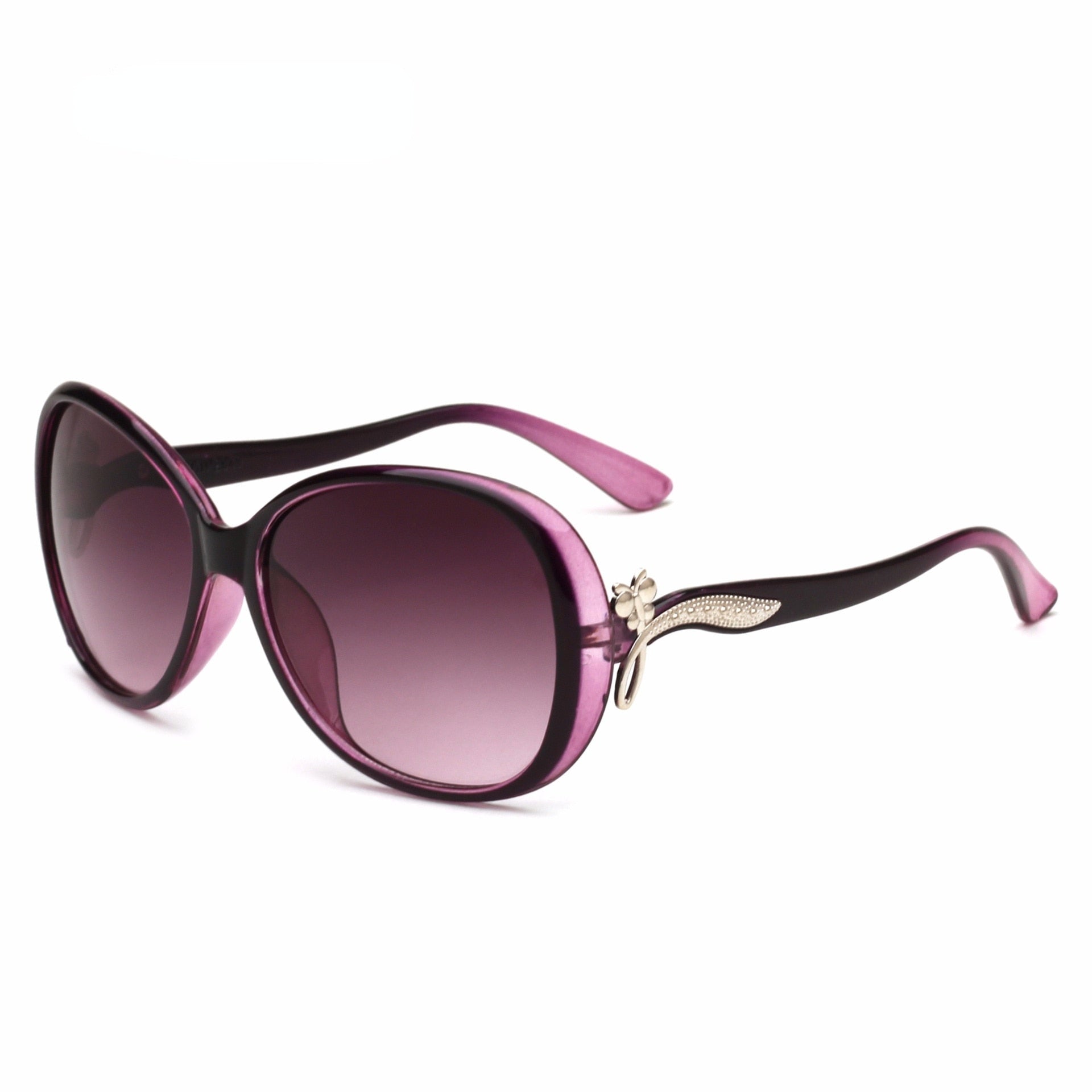 Women's Polycarbonate Frame Retro Vintage Luxury Sunglasses