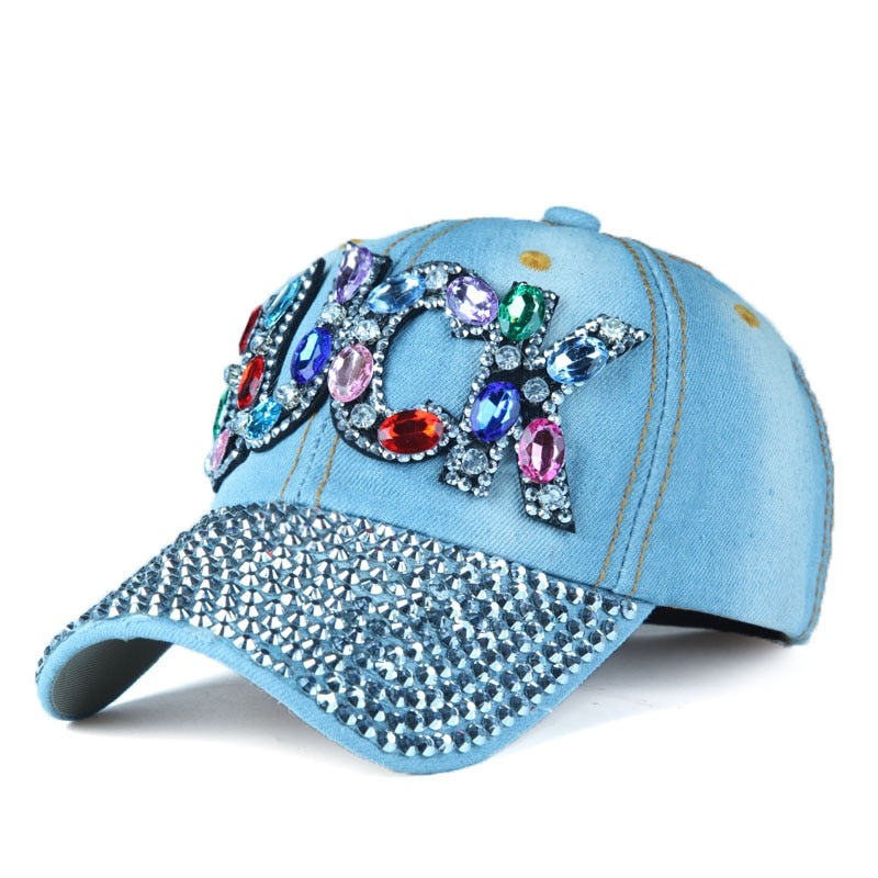 Women's Cotton Adjustable Strap Sun Protection Baseball Cap