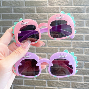 Kid's Polycarbonate Frame Square Shaped UV Protection Sunglasses