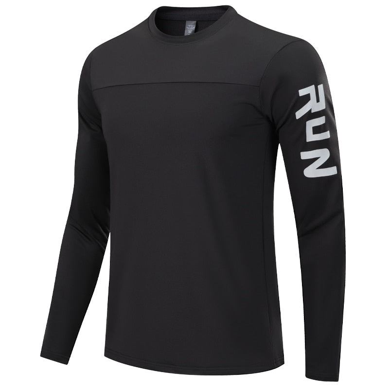 Men's Polyester Full Sleeve Quick Dry Breathable Sport Wear Shirt