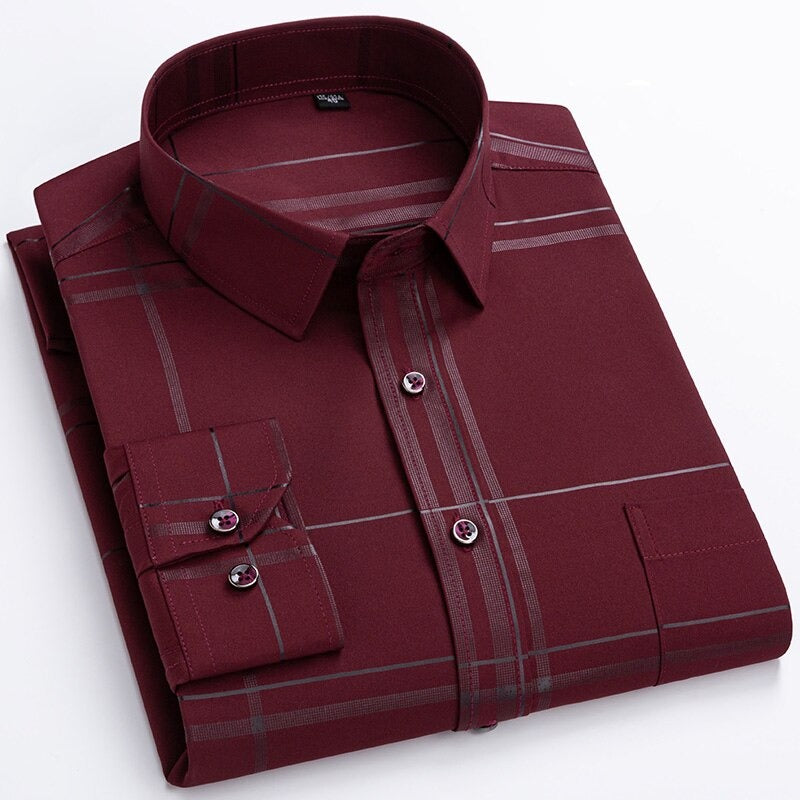 Men's Turndown Collar Full Sleeves Single Breasted Casual Shirts