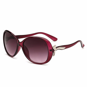 Women's Polycarbonate Frame Retro Vintage Luxury Sunglasses