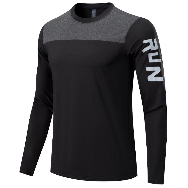 Men's Polyester Full Sleeve Quick Dry Breathable Sport Wear Shirt