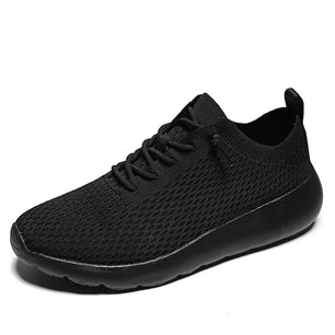 Men's Mesh Breathable Lace-up Closure Walking Casual Wear Shoes