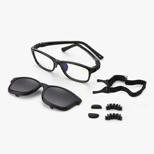 Kid's Acetate Frame TAC Lenses Rectangle Optic Trendy Sunglasses