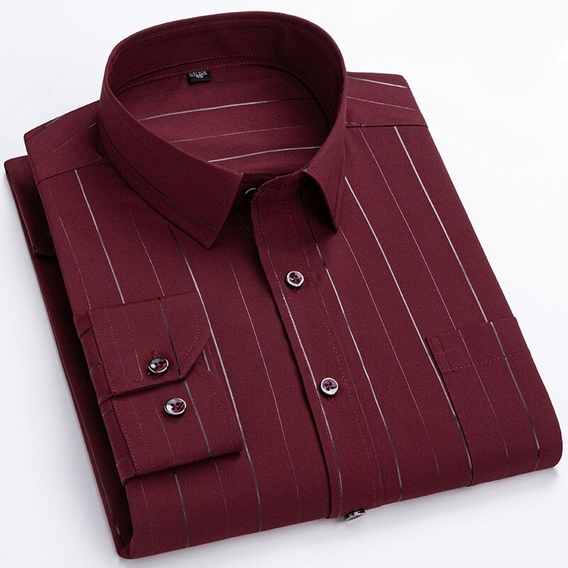 Men's Turndown Collar Full Sleeves Single Breasted Casual Shirts