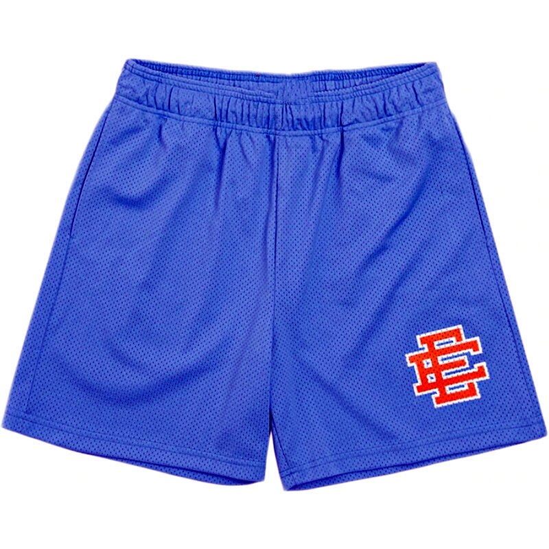 Men's Polyester Mid Waist Breathable Sportswear Elegant Shorts