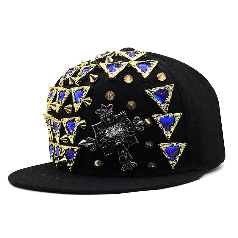 Men's Cotton Adjustable Hip Hop Funky Pattern Luxury Outdoor Caps