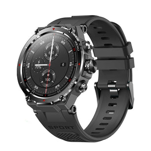 Men's TFT Round Shaped Waterproof HD Screen Trendy Smart Watches