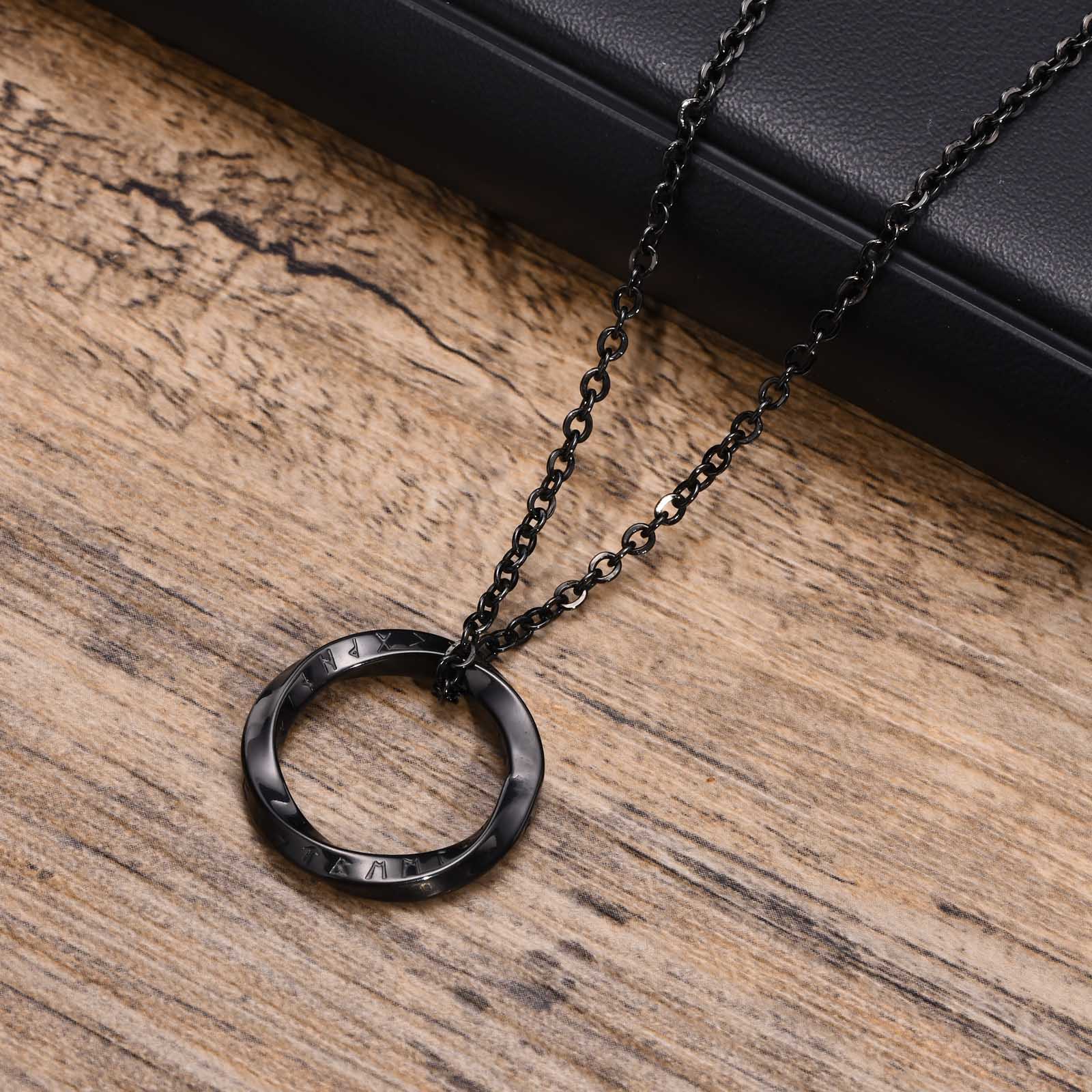 Men's Metal Stainless Steel Link Chain Vintage Punk Necklace