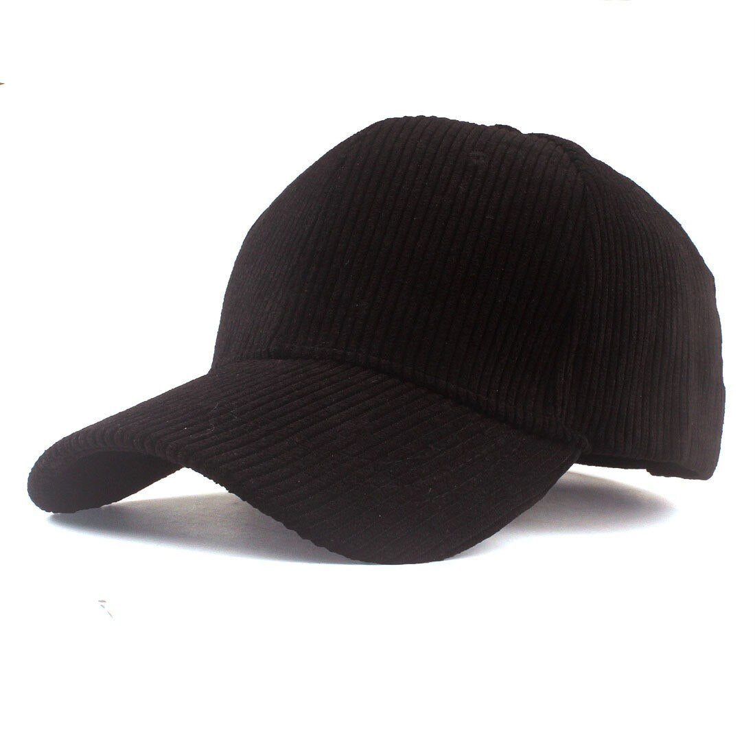 Men's Cotton Adjustable Solid Pattern Casual Sun Protection Cap