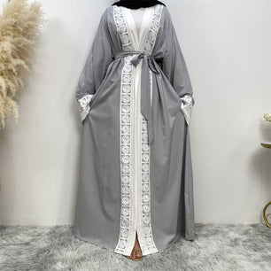 Women's Arabian Polyester Full Sleeves Elegant Casual Abaya