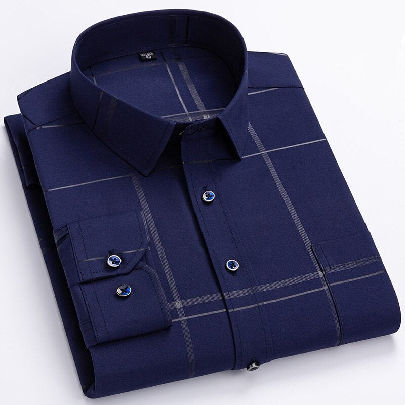 Men's Turndown Collar Full Sleeves Single Breasted Casual Shirts