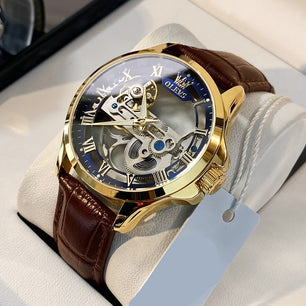 Men's Automatic Stainless Steel Waterproof Mechanical Watches