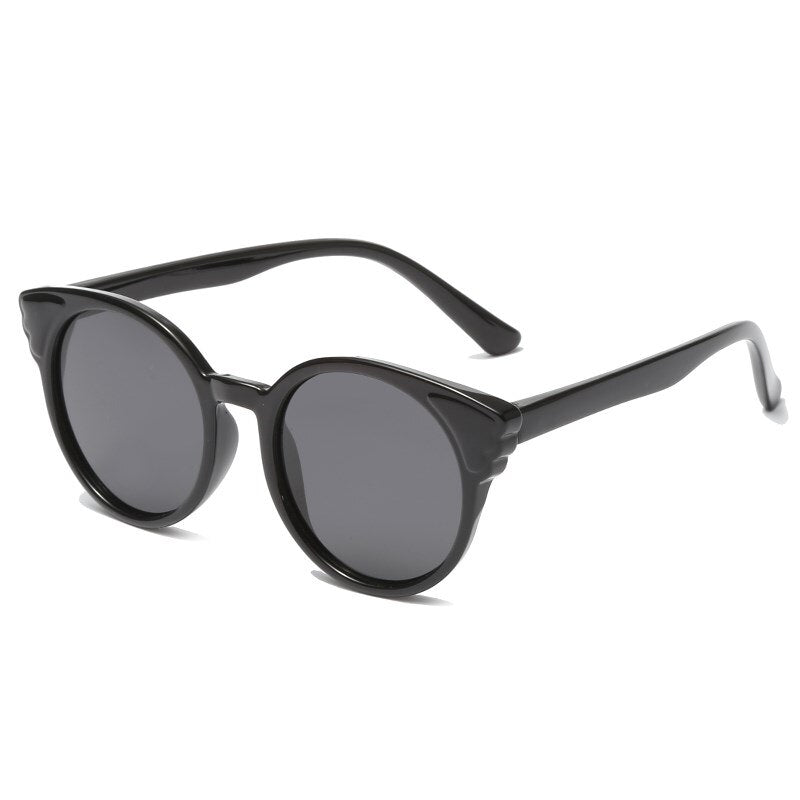 Kid's Plastic Titanium Frame Outdoor UV400 Polarized Sunglasses