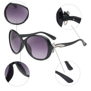 Women's Polycarbonate Frame Retro Vintage Luxury Sunglasses