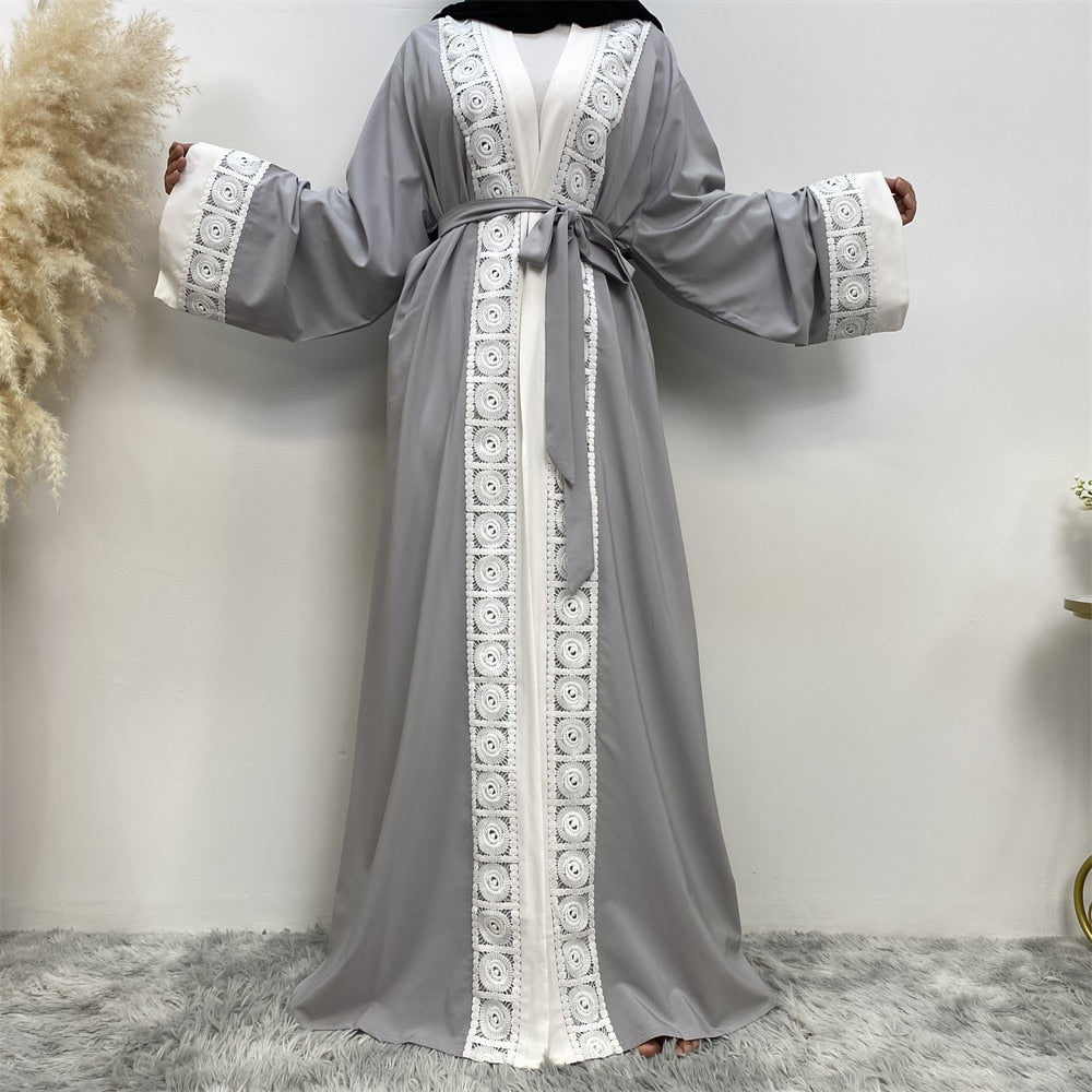 Women's Arabian Polyester Full Sleeves Elegant Casual Abaya