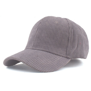 Men's Cotton Adjustable Solid Pattern Casual Sun Protection Cap