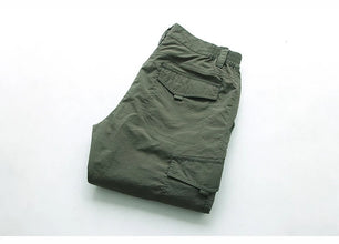 Men's Polyester Mid Waist Thin Breathable Casual Wear Pants