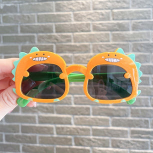 Kid's Polycarbonate Frame Square Shaped UV Protection Sunglasses